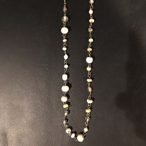 Cute long beaded necklace